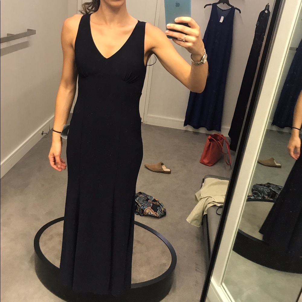 Navy Evening Gown